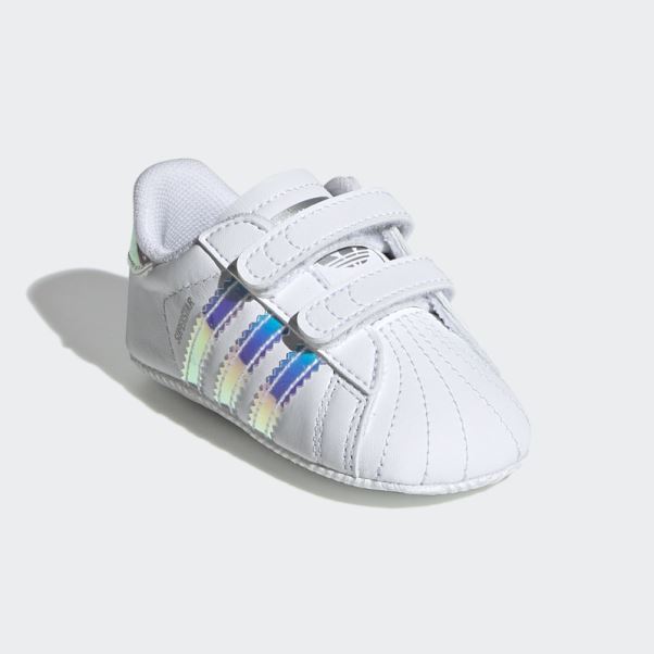 Chaussures Adidas Superstar élégantes Blanc/noir