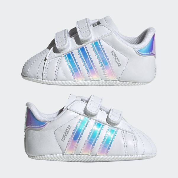 Chaussures Adidas Superstar élégantes Blanc/noir