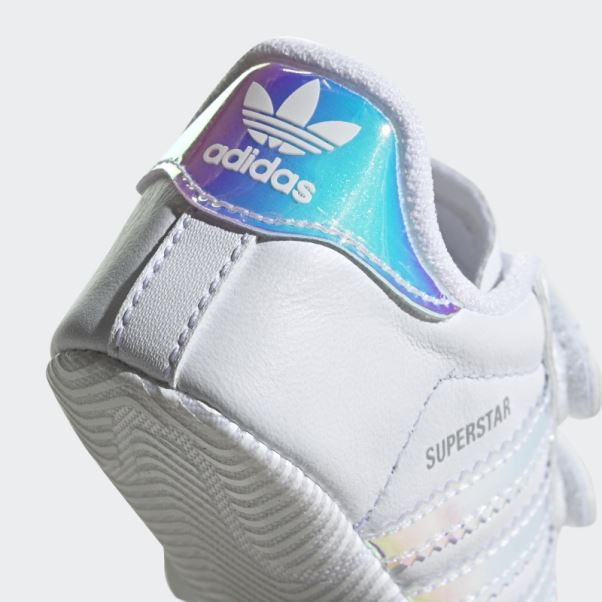 Chaussures Adidas Superstar élégantes Blanc/noir