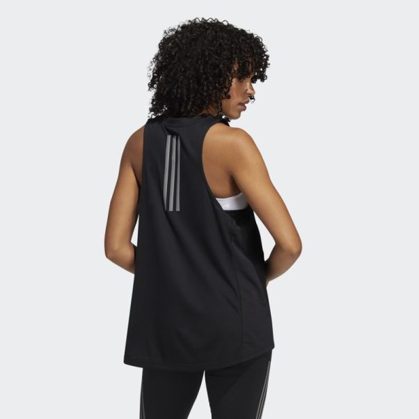Débardeur Noir Adidas Own The Run
