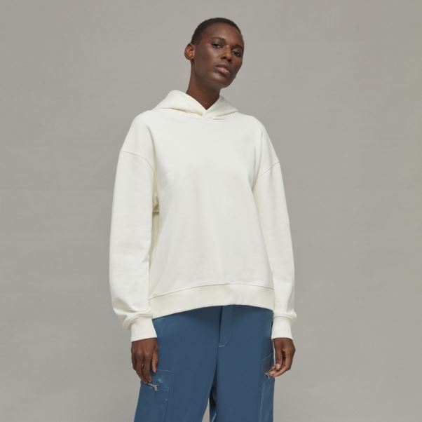 Y-3 Sweat à Capuche Carré En éponge De Coton Bio Adidas Fashion