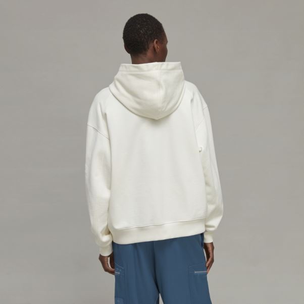 Y-3 Sweat à Capuche Carré En éponge De Coton Bio Adidas Fashion