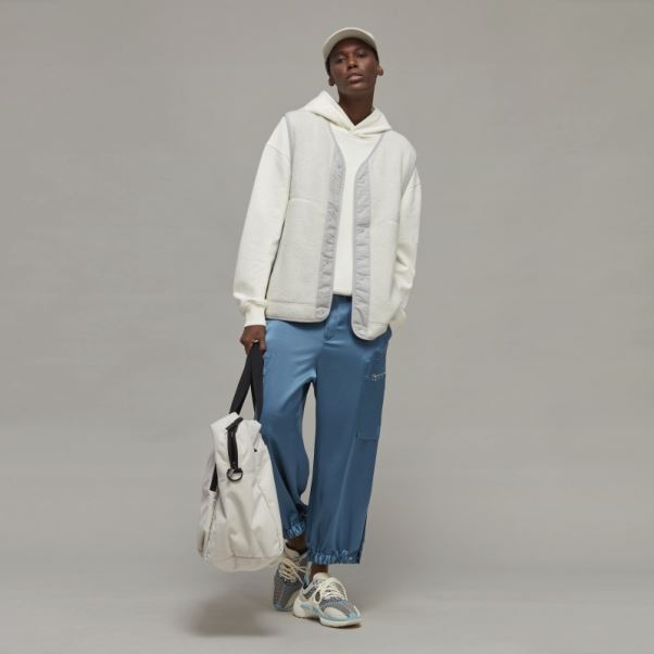 Y-3 Sweat à Capuche Carré En éponge De Coton Bio Adidas Fashion
