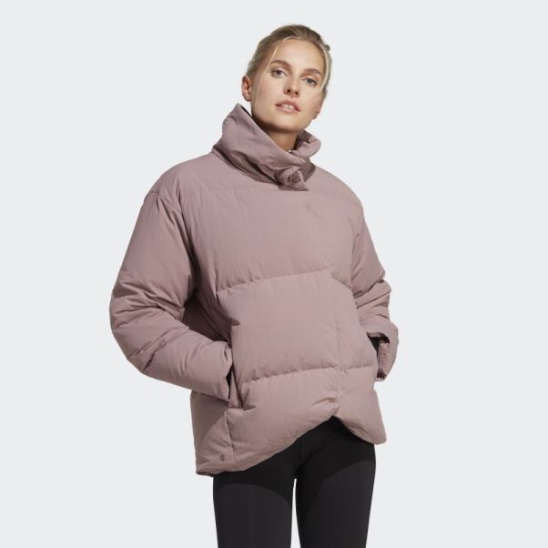 Doudoune Big Baffle Adidas Violet