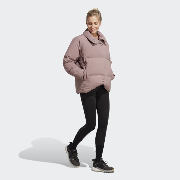 Doudoune Big Baffle Adidas Violet