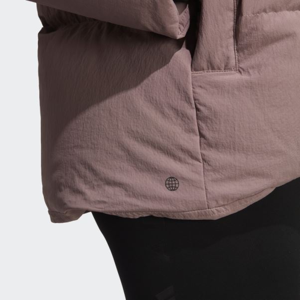 Doudoune Big Baffle Adidas Violet