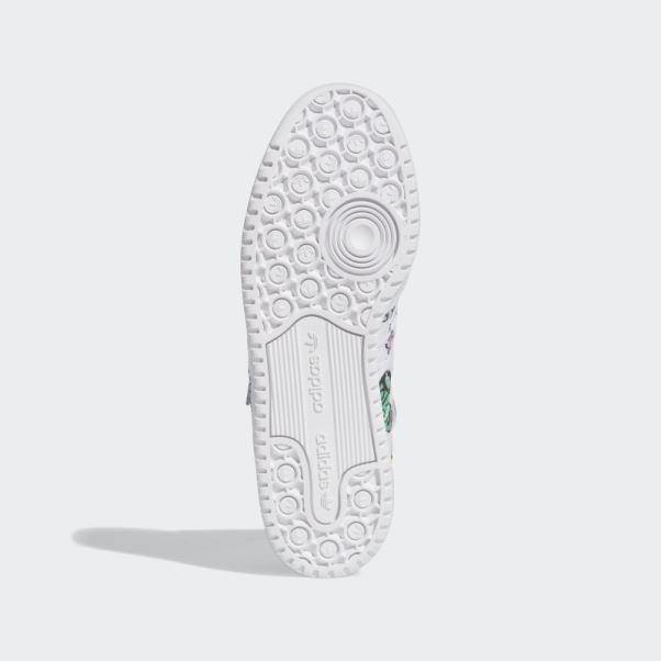 Chaussures Jeremy Scott Forum 84 Hi Mono Blanc Adidas