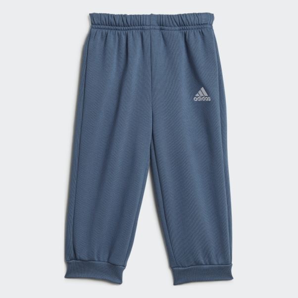 Ensemble De Jogging à Capuche En Polaire Teddy (neutre) Bleu Adidas