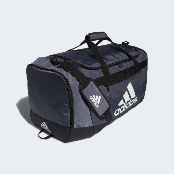 Sac Polochon Adidas Defender Gris Moyen Grand