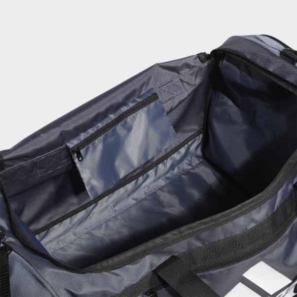 Sac Polochon Adidas Defender Gris Moyen Grand