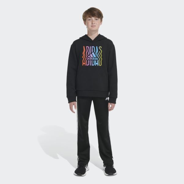 Sweat à Capuche En Molleton Graphique Game-on Adidas Noir