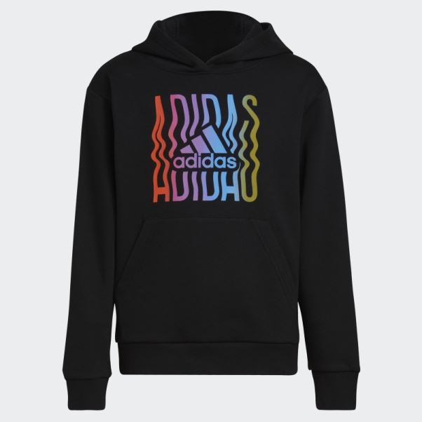 Sweat à Capuche En Molleton Graphique Game-on Adidas Noir