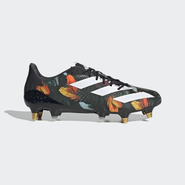 Chaussures Rugby Adizero Rs7 Terrain Gras Noir Adidas