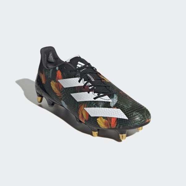 Chaussures Rugby Adizero Rs7 Terrain Gras Noir Adidas