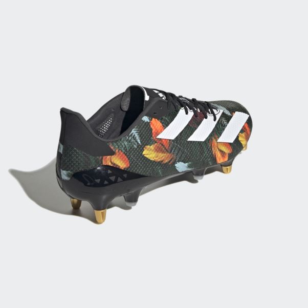 Chaussures Rugby Adizero Rs7 Terrain Gras Noir Adidas