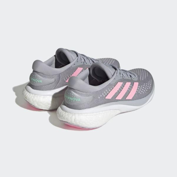 Adidas Supernova 2.0 Chaussures De Course Argent