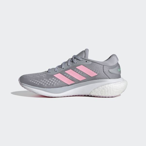 Adidas Supernova 2.0 Chaussures De Course Argent