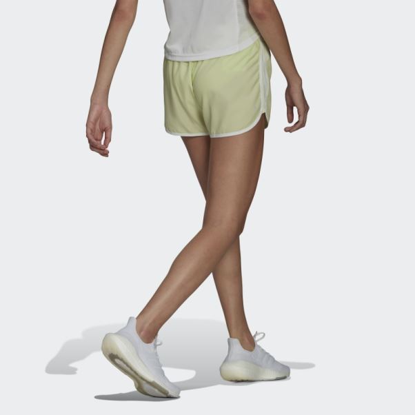 Short Marathon 20 Citron Vert Adidas