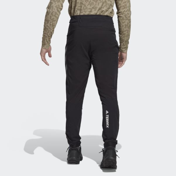 Pantalon De Survêtement De Trail Noir Terrex Agravic Hybride Adidas