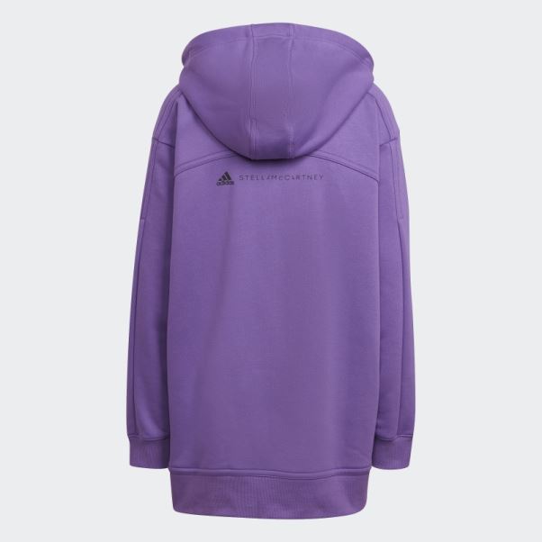 Adidas By Stella Mccartney Truestrength Maternity Veste 3-en-1 Violet Chaud
