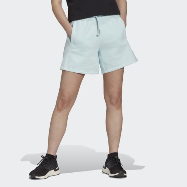 Short Adidas All Szn Polaire Bleu