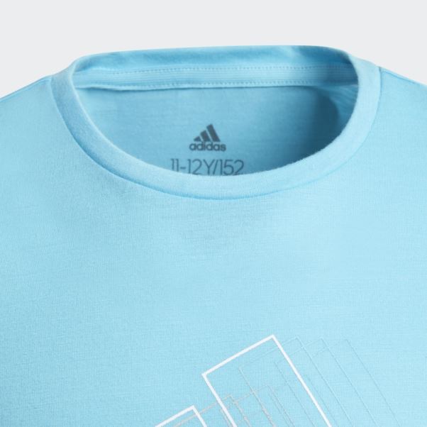 Tee Shirt Up2mv Aeroready Cyan Adidas
