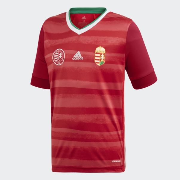Maillot Domicile Hongrie Rouge Adidas
