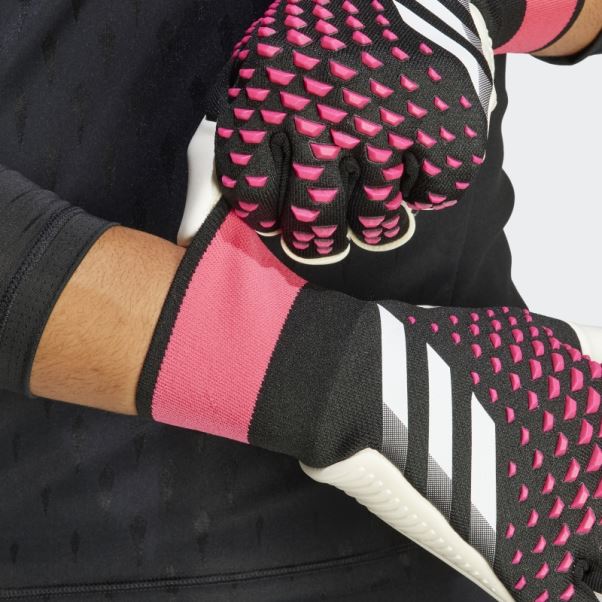 Adidas Gants De Gardien Noir Prédateur Pro Hybride