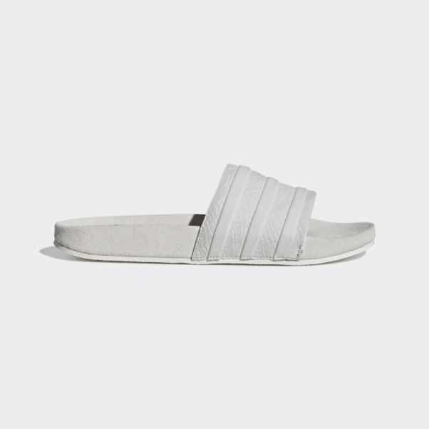 Adilette Slides Adidas Blanc