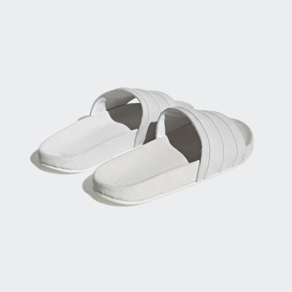 Adilette Slides Adidas Blanc