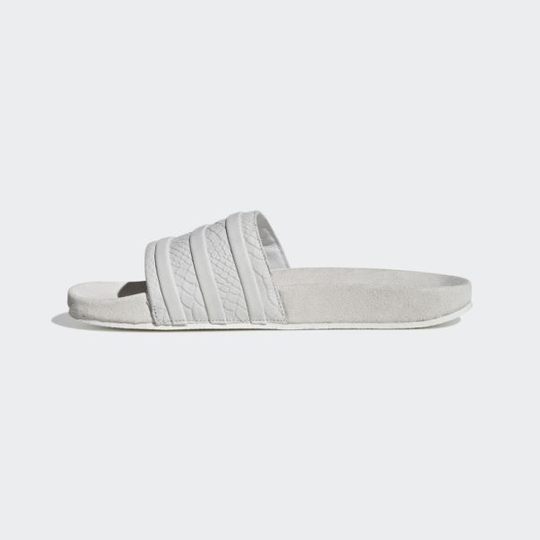 Adilette Slides Adidas Blanc