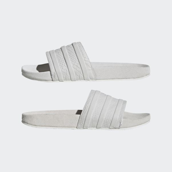 Adilette Slides Adidas Blanc