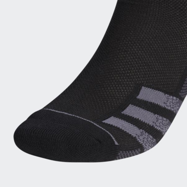 Chaussettes Basses Adidas Superlite Stripe 3 Paires Noir