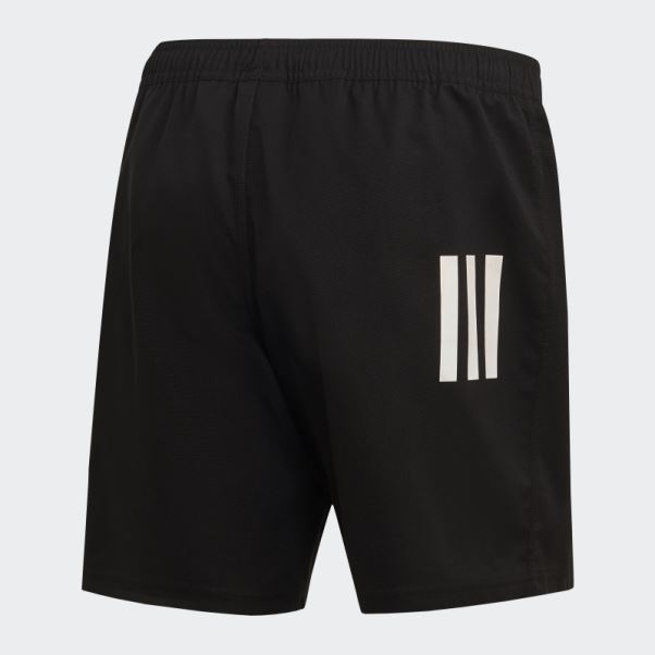 Adidas Short 3 Bandes Blanc