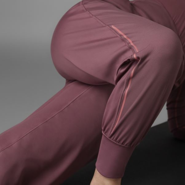 Pantalon De Yoga Authentique Balance Bordeaux (grande Taille) Adidas
