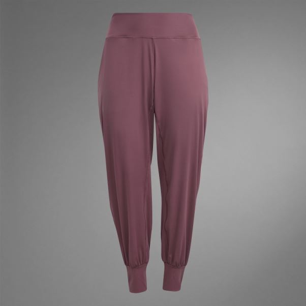 Pantalon De Yoga Authentique Balance (taille Plus) Bordeaux Adidas