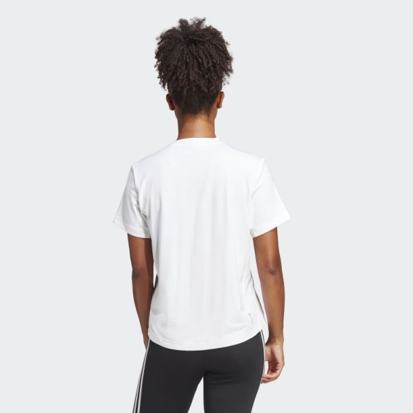 Tee Shirt Polyvalent Adidas Blanc