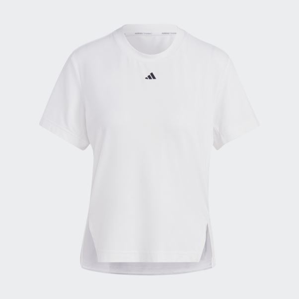 Tee Shirt Polyvalent Adidas Blanc