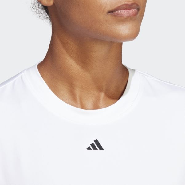 Tee Shirt Polyvalent Adidas Blanc