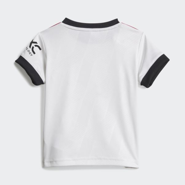 Tenue Bébé Adidas Manchester United 22/23 Extérieur Blanc