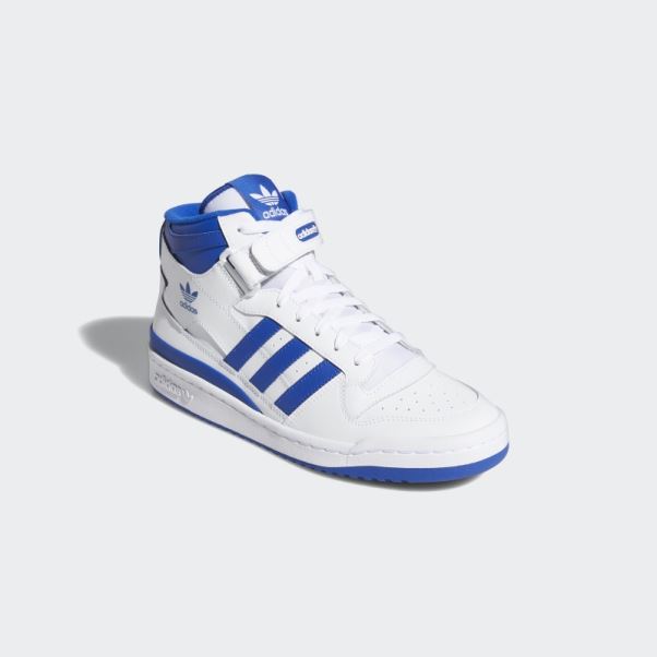 Adidas Forum Mid Chaussures Bleu Royal