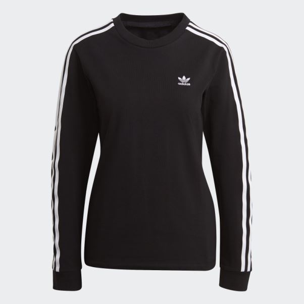 Adicolor Classics T-shirt Manches Longues Adidas Noir
