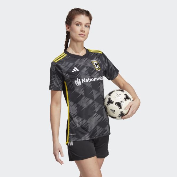 Adidas Maillot Columbus Crew 23/24 Extérieur Jaune élégant