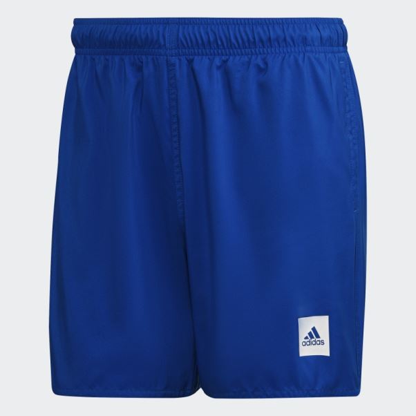 Short De Bain Uni Court Bleu Royal Adidas