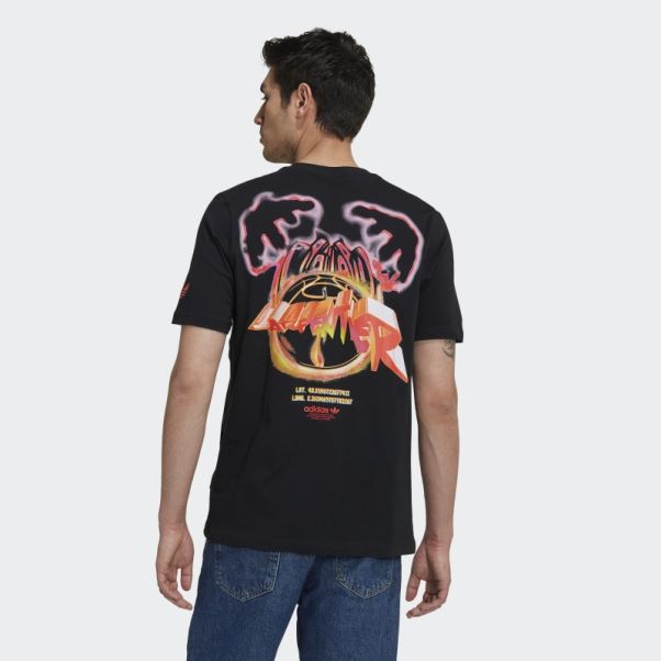 T-shirt Charpentier De Basket-ball Adidas X Paris Noir