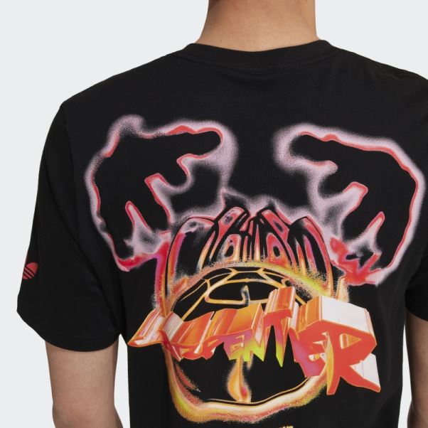 T-shirt Charpentier De Basket-ball Adidas X Paris Noir