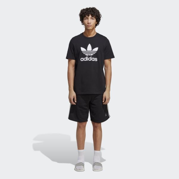 Short De Survêtement Adicolor Classics 3-stripes Noir Adidas