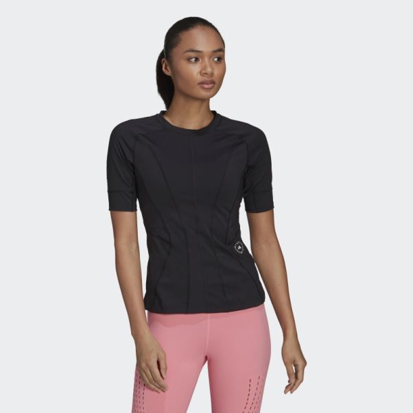 Adidas By Stella Mccartney T-shirt D'entraînement Truepurpose Noir Mode