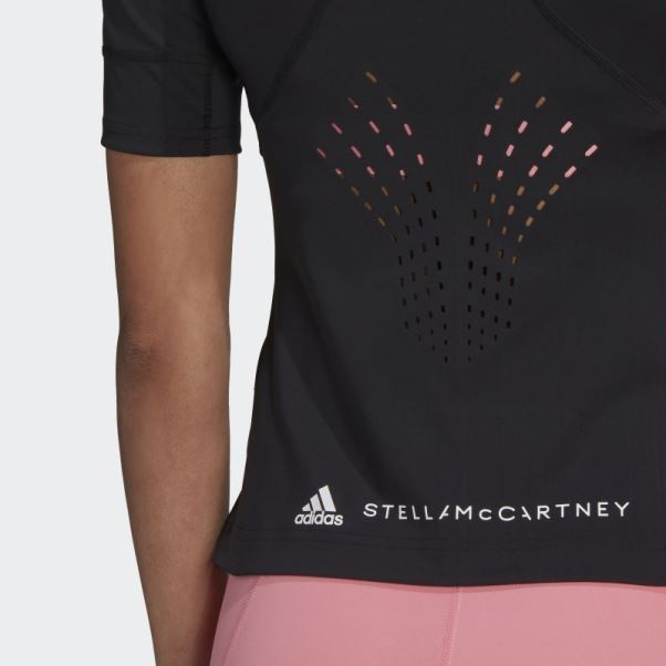 Adidas By Stella Mccartney T-shirt D'entraînement Truepurpose Noir Mode
