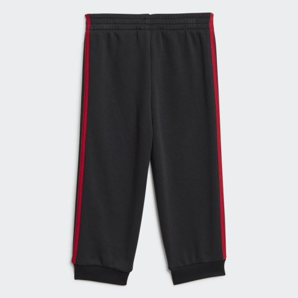 Manchester United 3-stripes Baby Jogger Ensemble Noir Adidas